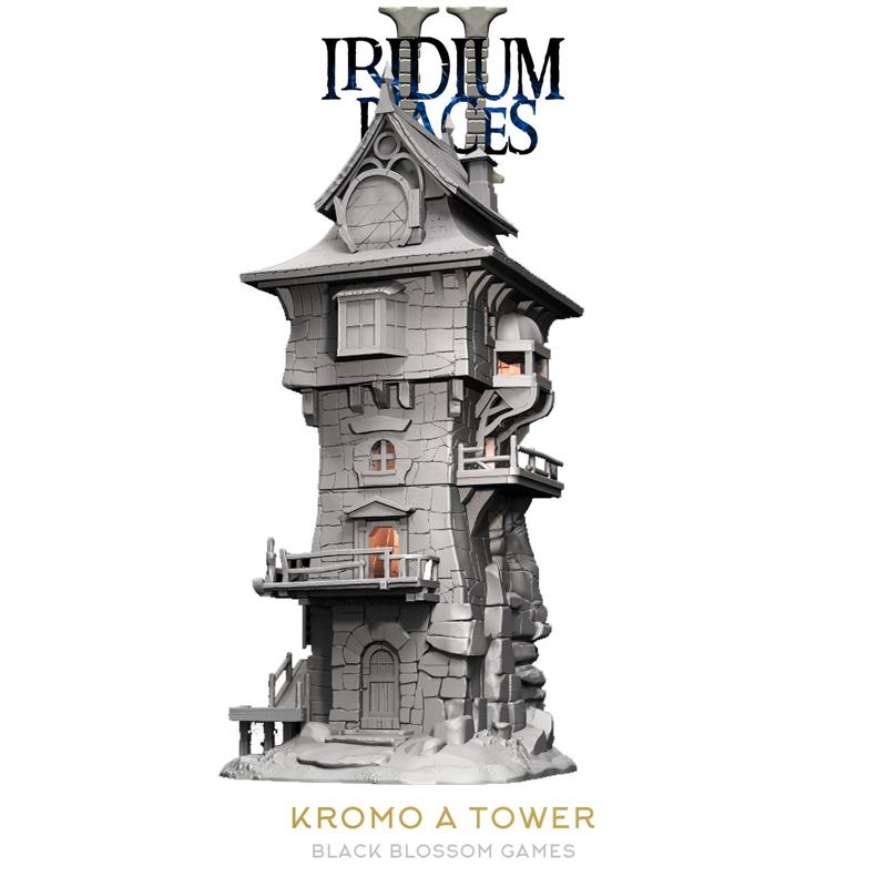 IDP02S12 Kromo A Tower House :: Iridium Places 2 :: Black Blossom Games