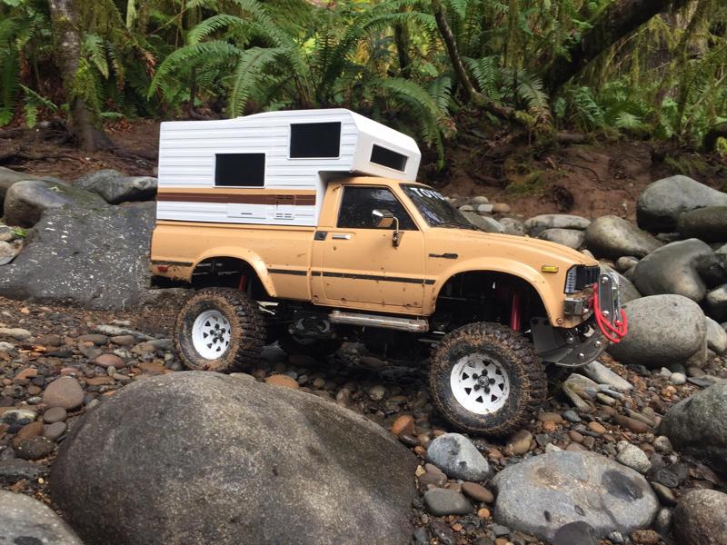 Camper for Tamiya RC Toyota Hilux High Lift
