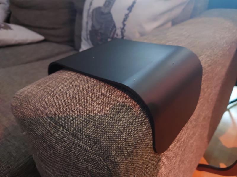 Couch armrest tray