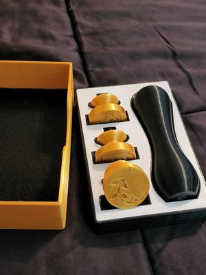 Custom Wax Seal Stamp w/ Box