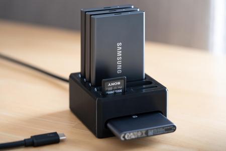 SSD Dock and Storage for Photographers and Videographers