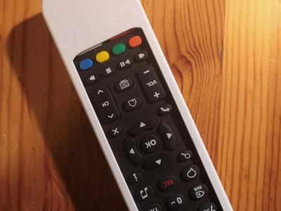 anti-touch YouTube/Netflix Zeop remote control