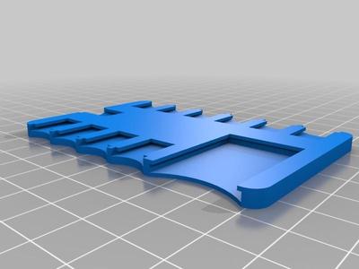 Micro sd and Regular sd Credit Card holder- fits 13 micro and 1 regular