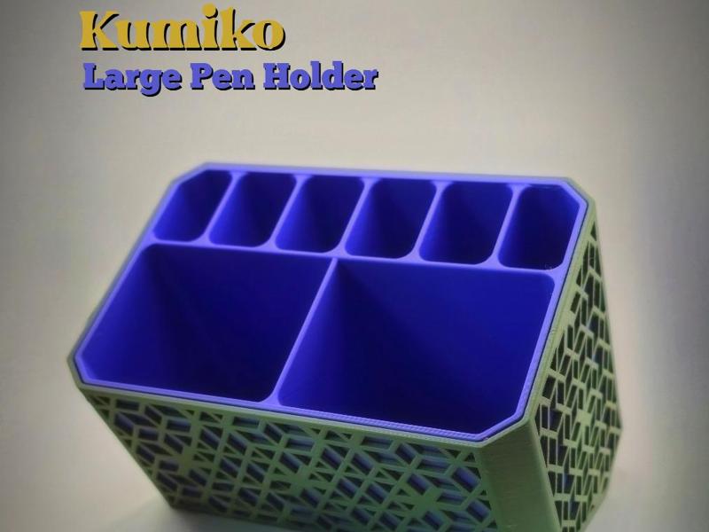 Kumiko Pen Holder – Large Modular Organizer