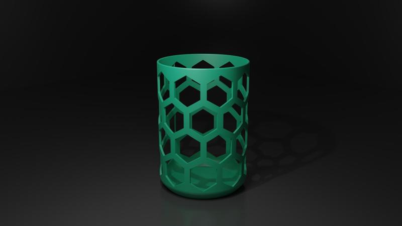 StiftBecher Polygonloch