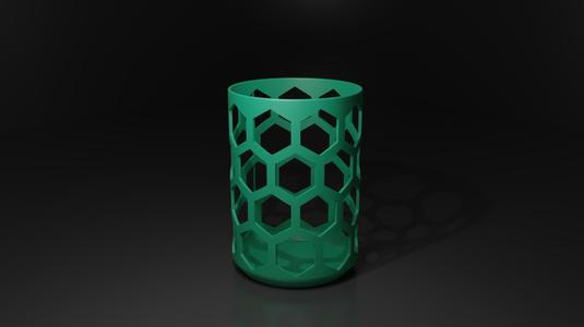 StiftBecher Polygonloch