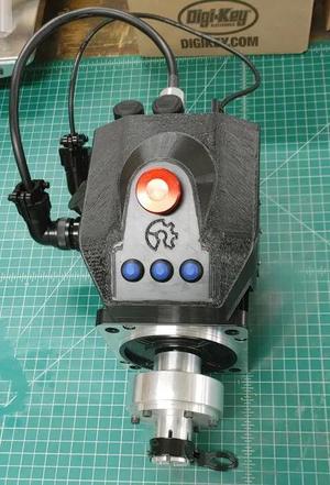 Compact Motor Mounted OpenFFBoard TMC Enclosure   