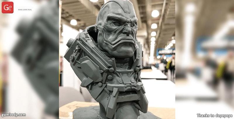 Apocalypse Bust 3D Miniature | Static