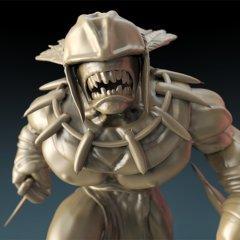 Bloodseeker Strygwyr 3D Printable Model | Static Figure