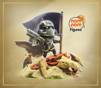 Chibi Helldiver - Helldivers 2