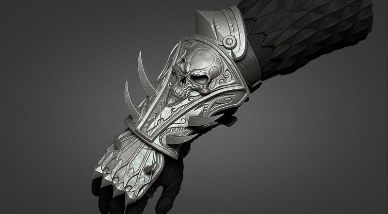 Lich King armor - arm
