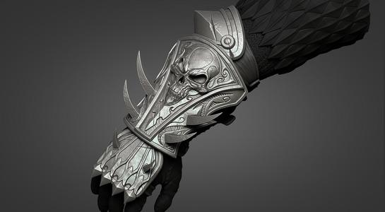 Lich King armor - arm