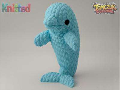Knitted Dolphin – Splashes of Cuteness! 