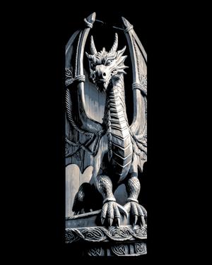 Viking Carved Dragons Set of Bookmarks - Great Holiday Gifts!