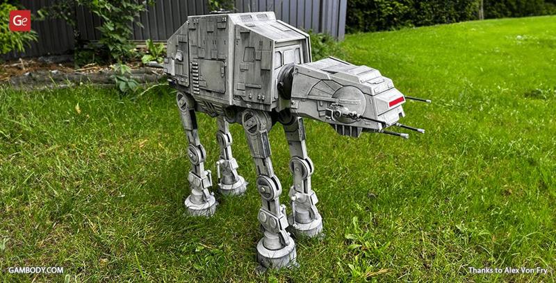 AT-AT Walker STL files for 3D Printing | Assembly Model