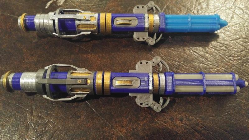 Personalize Your Own compatible Sonic Screwdriver - 12th Doctor (Hell Bent)
