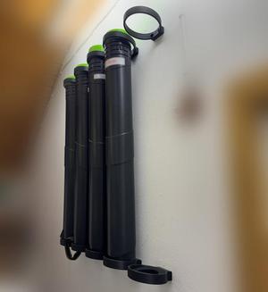 Wall mount for poster roll