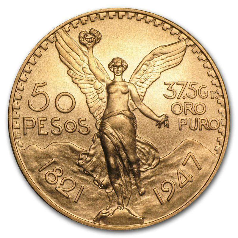 50 Peso Mexican Gold Coin