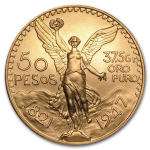 50 Peso Mexican Gold Coin