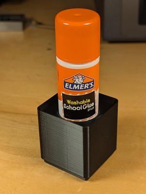 Gridfinity Glue Stick Holder - Elmer's Large (22g) 1x1 6u high