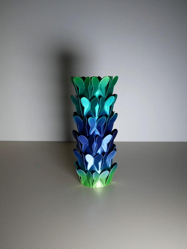 Butterfly Vase