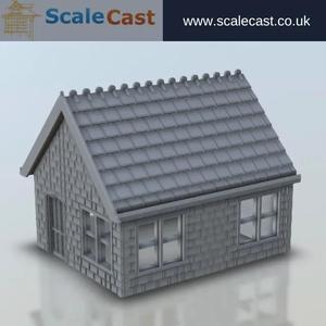 Stone Cottage with Slate Roof   