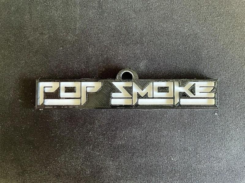Pop Smoke Keychain