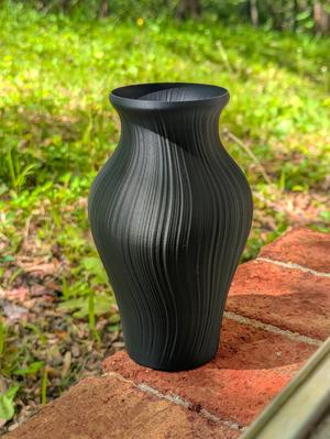 Flow Vase - Velvety Wave Vase