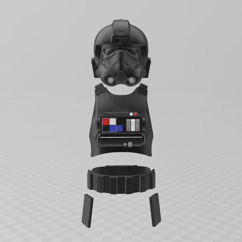Star Wars SWBF2 Inferno Squad Inferno Squad Full Armour