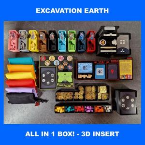 EXCAVATION EARTH - ALL IN - INSERT, EINSATZ, INLAY, ORGANIZER   
