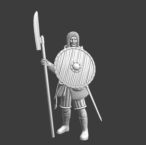 Medieval camp guard - Crusader Army