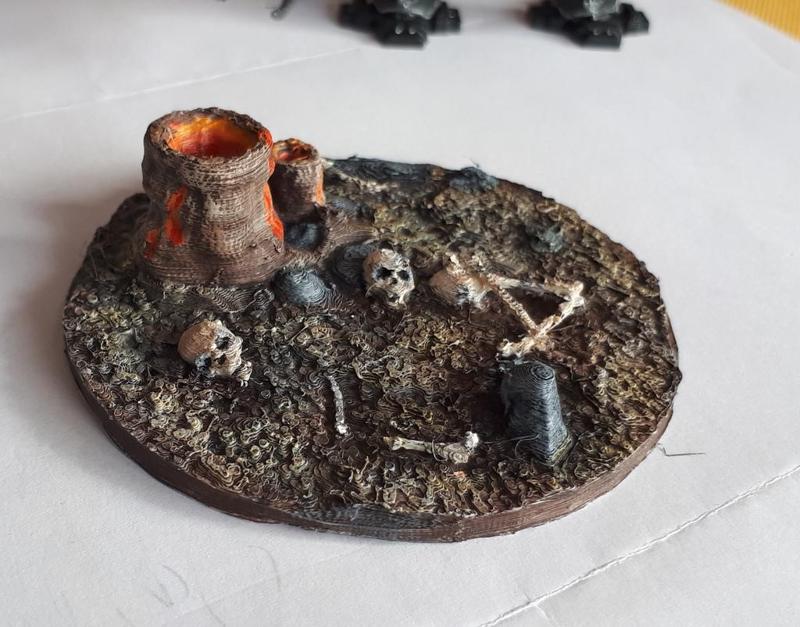 Infernal base for 28mm (68mm diameter)
