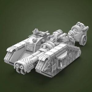 WH40K Malcador Tank STL files for 3D Printing | Assembly Model