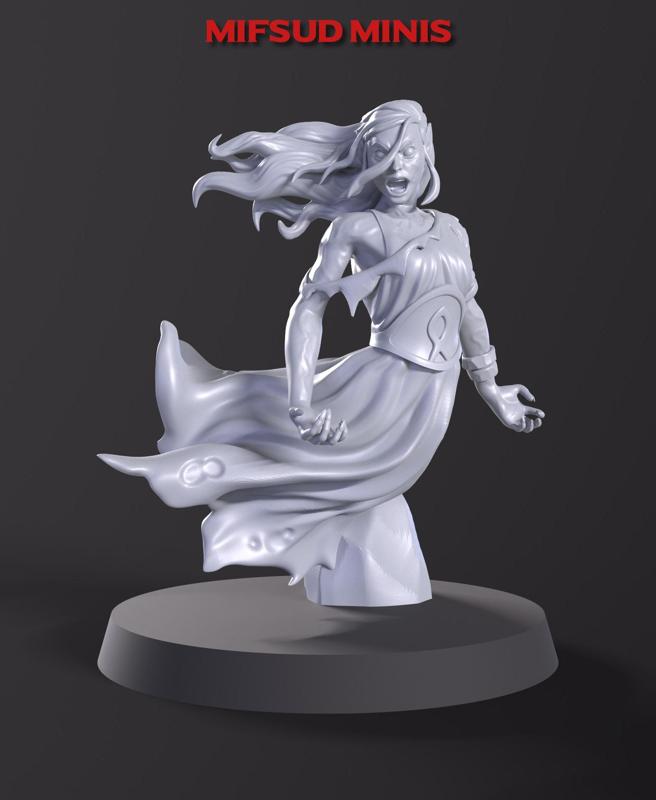 Banshee Miniature - For TTRPG