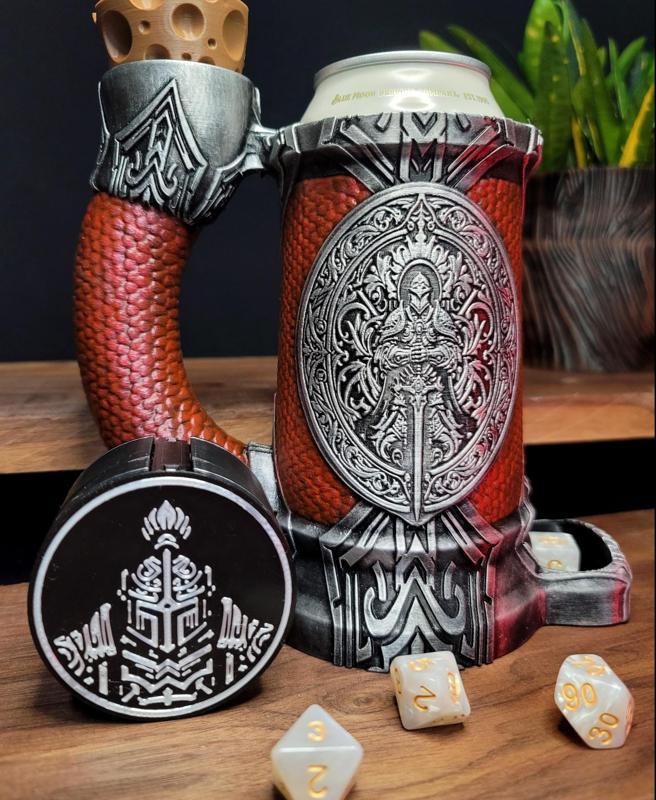 12oz  Paladin Can Cozy Dice tower