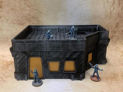 Modular Sci-Fi Hab Unit (Standard Scale)