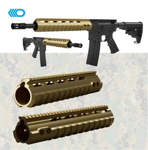 Airsoft - Noveske Style Handguard Futuristic  30cm