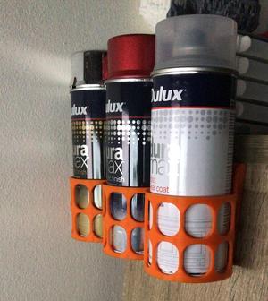 Spray paint can holder