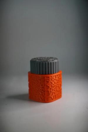 VORONOI TWIST CONTAINER 70X70X90MM   
