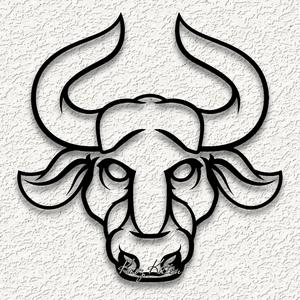 zodiac taurus wall art astrological home decor