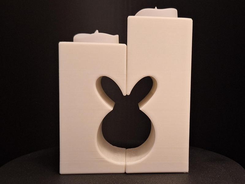 Two Tealight Holders for Easter
