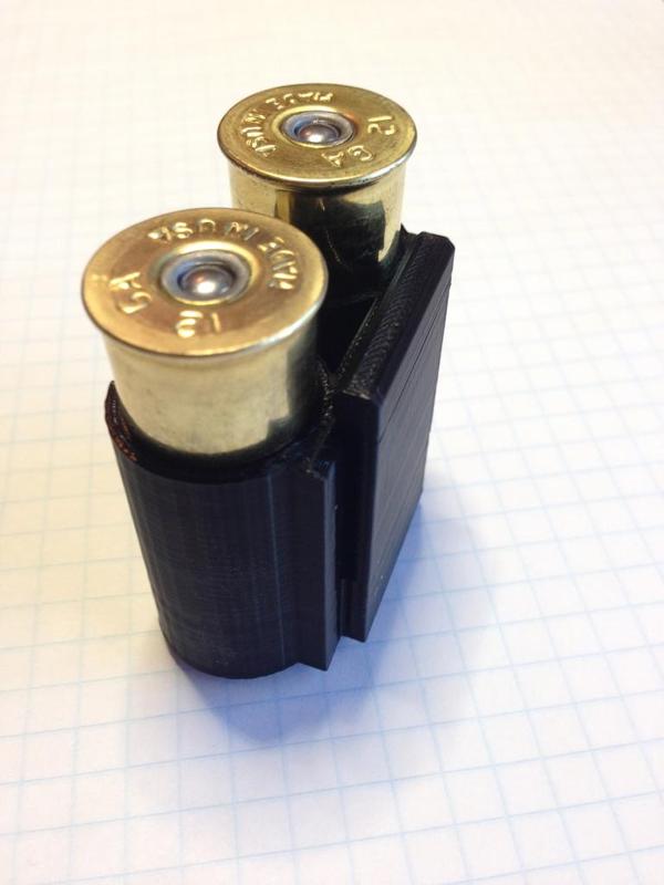 Clipped Double Shot Shell Holder