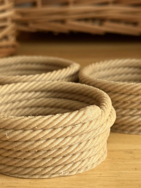 Sloppy Coiled Rope Bowls
