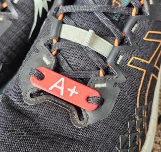Bloodtype shoe lace tags   