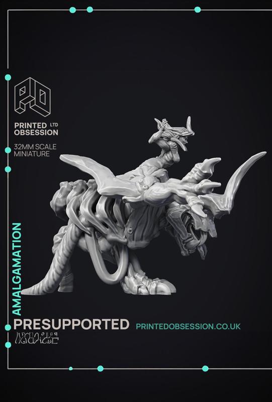 Amalgamation - Large Monster - PRESUPPORTED - Hell Hath No Fury - 32mm scale