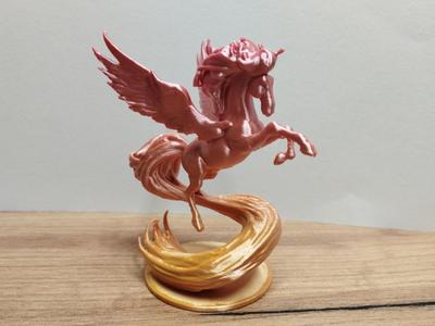 Pegasus statue