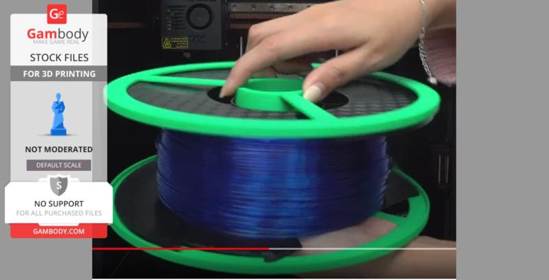 Filament Spool (Designed by Kingroon)