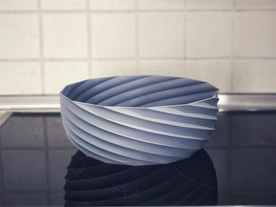 TwistFlow Fruit Bowl 