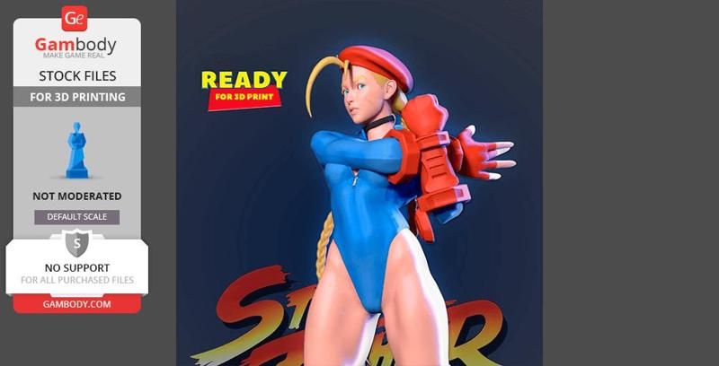Blue Cammy - Street Fighter