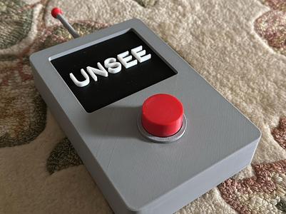 Unsee Remote Button